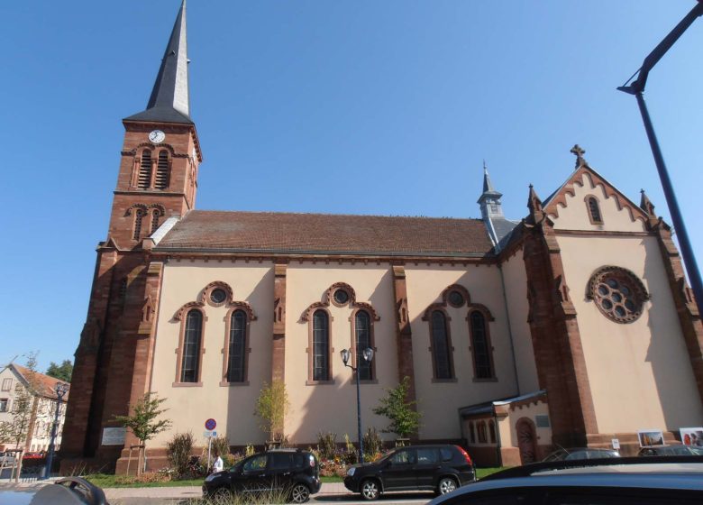 Sentier des crèches : Église Saint-Martin